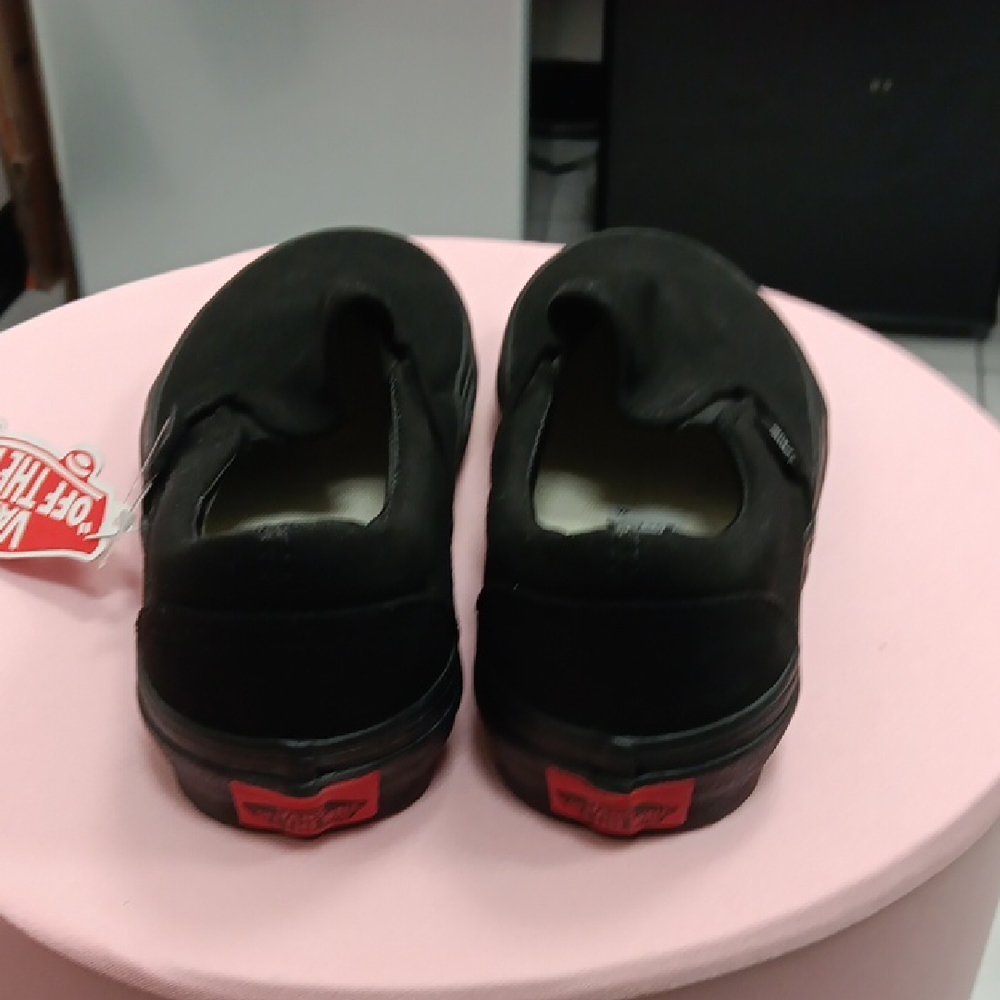 Vans Kids Black Slip-On - Picture 3 of 4